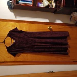 Vintage 90s velvet dress